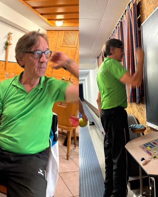 18:52 Uhr, Präsi auf dem letzten Platz! 19 Uhr, Sepp auf dem letzten Platz! 23 Uhr, Sepp hat die Nase um 2 Punkte wieder vorne!