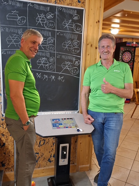 Lachende Gesichter bei den Siegern des Soargelns!